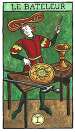 le bateleur - Rider waite marseille