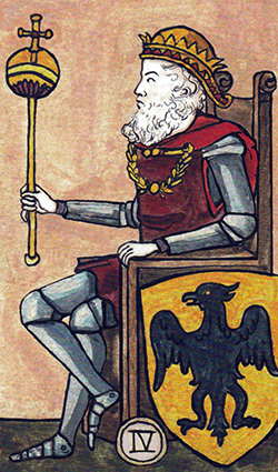 empereur tarot de Marseille