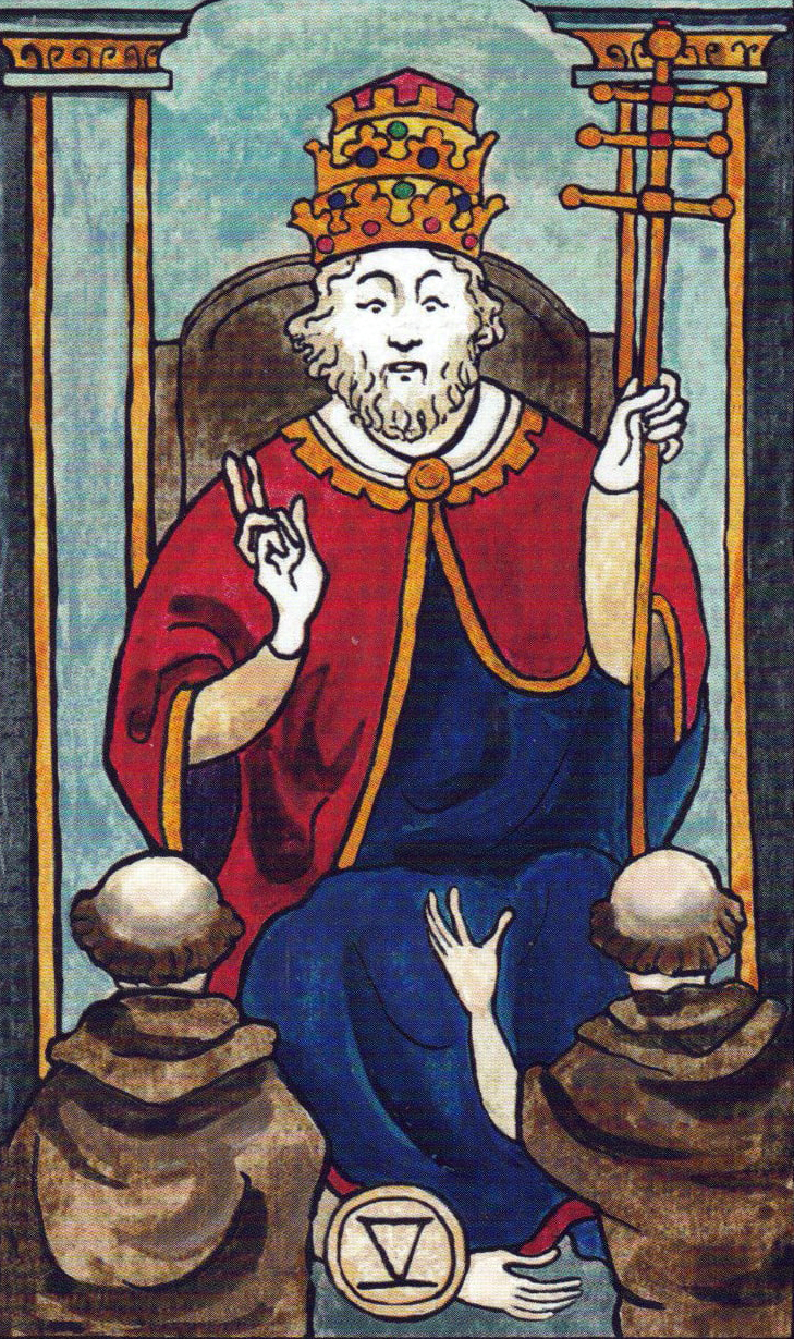 pape tarot de Marseille