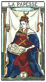 la papesse - Rider waite marseille