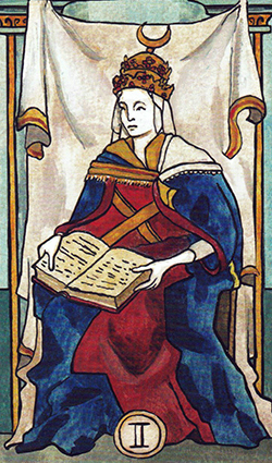 la papesse tarot Waite marseille la papesse tarot waite marseille
