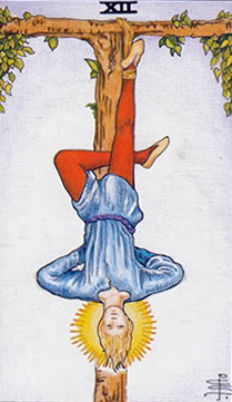le pendu pendu tarot amour