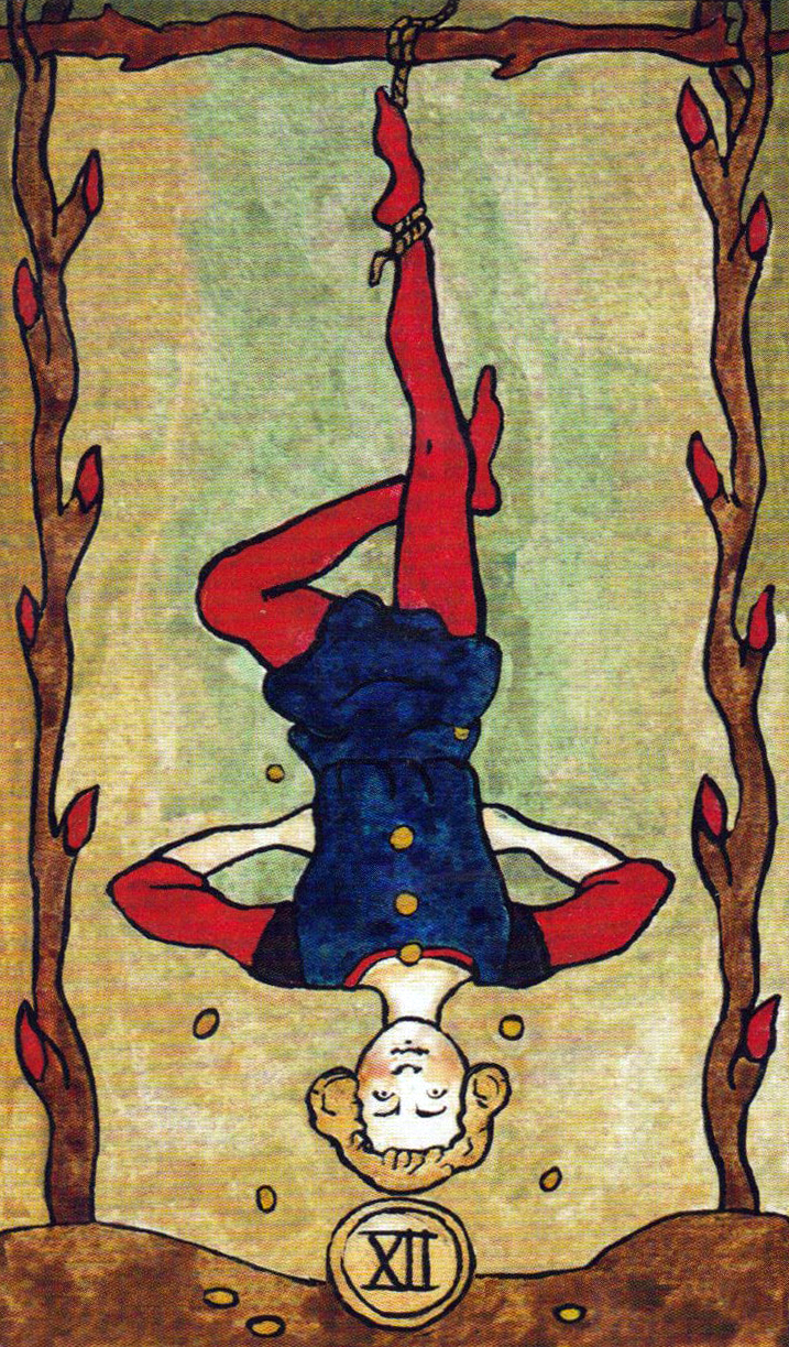 pendu tarot de Marseille