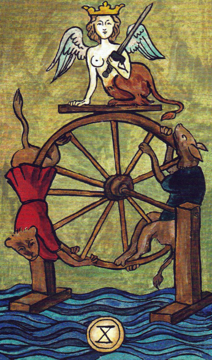 roue de fortune tarot de Marseille