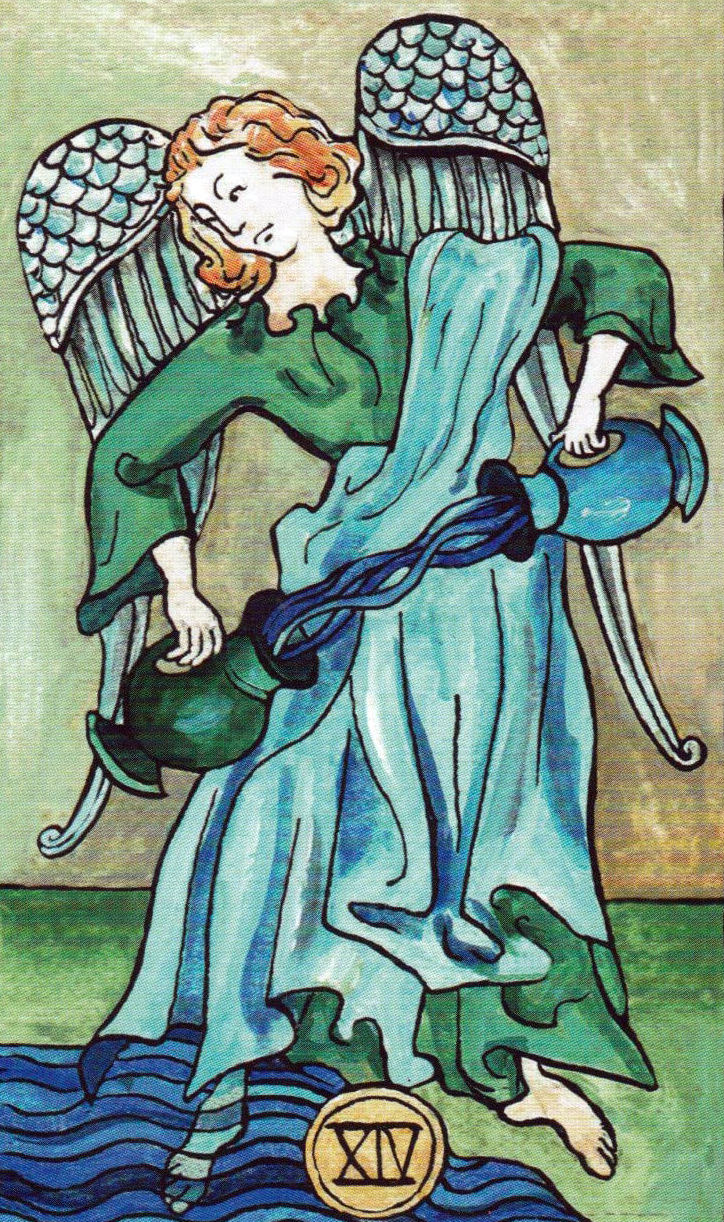 temperance tarot de Marseille