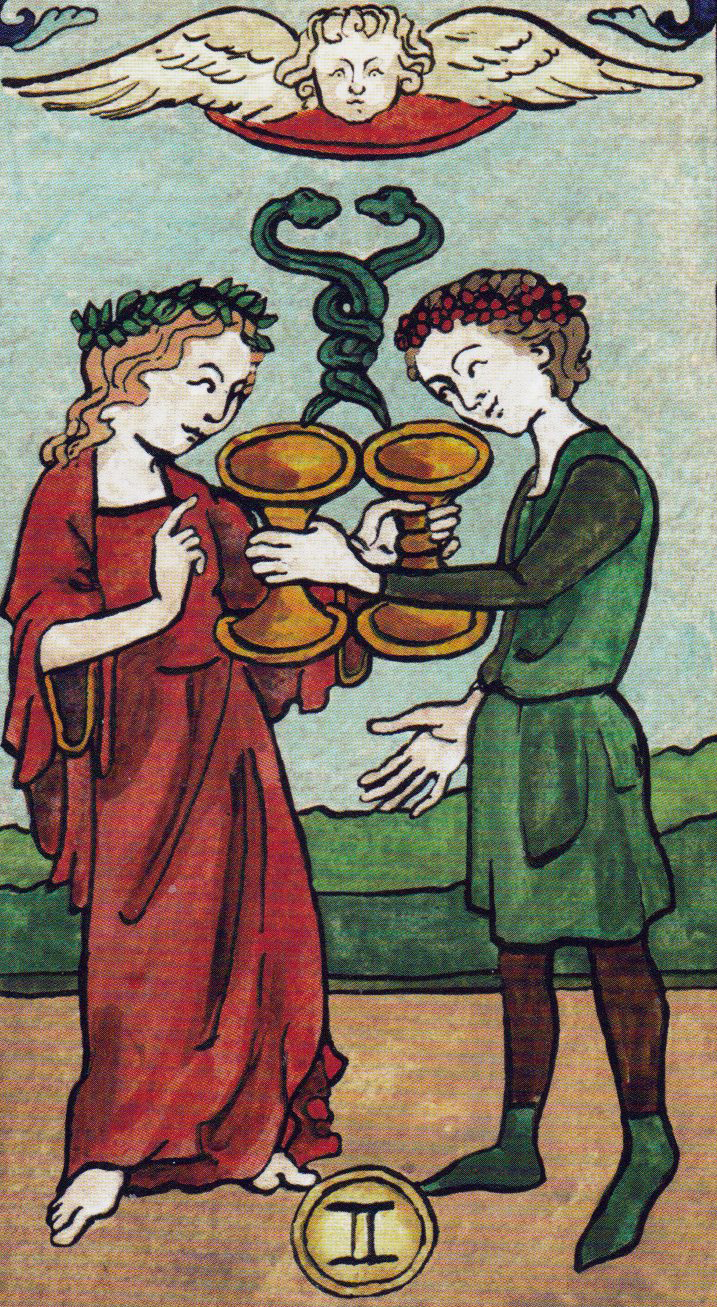 Signification des 14 cartes de coupe du Tarot de marseille