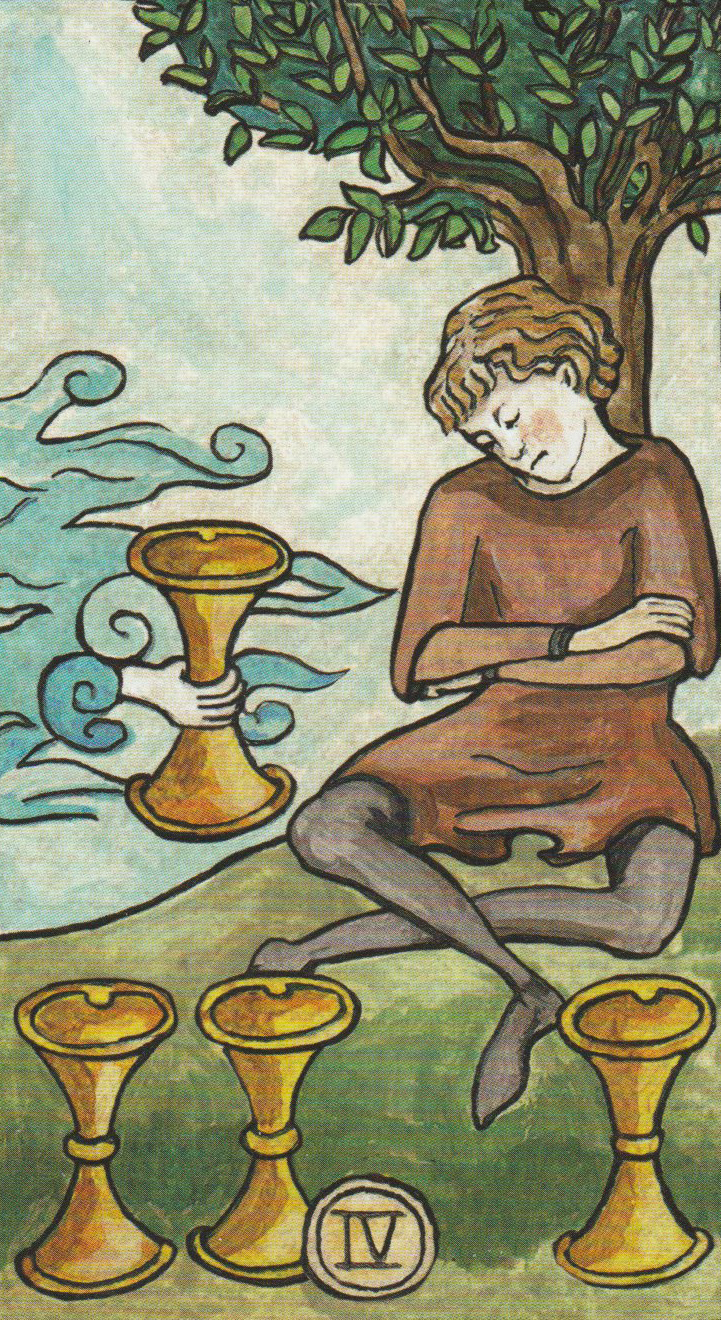 Signification des 14 cartes de coupe du Tarot de marseille