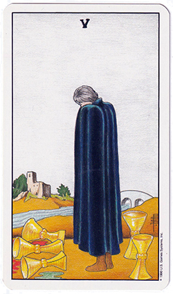 5 de coupes 5 de coupes tarot amour