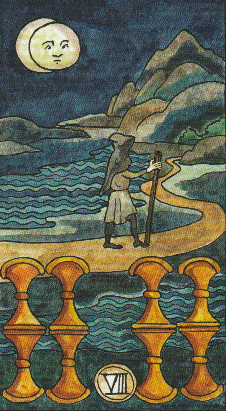 Signification des 14 cartes de coupe du Tarot de marseille