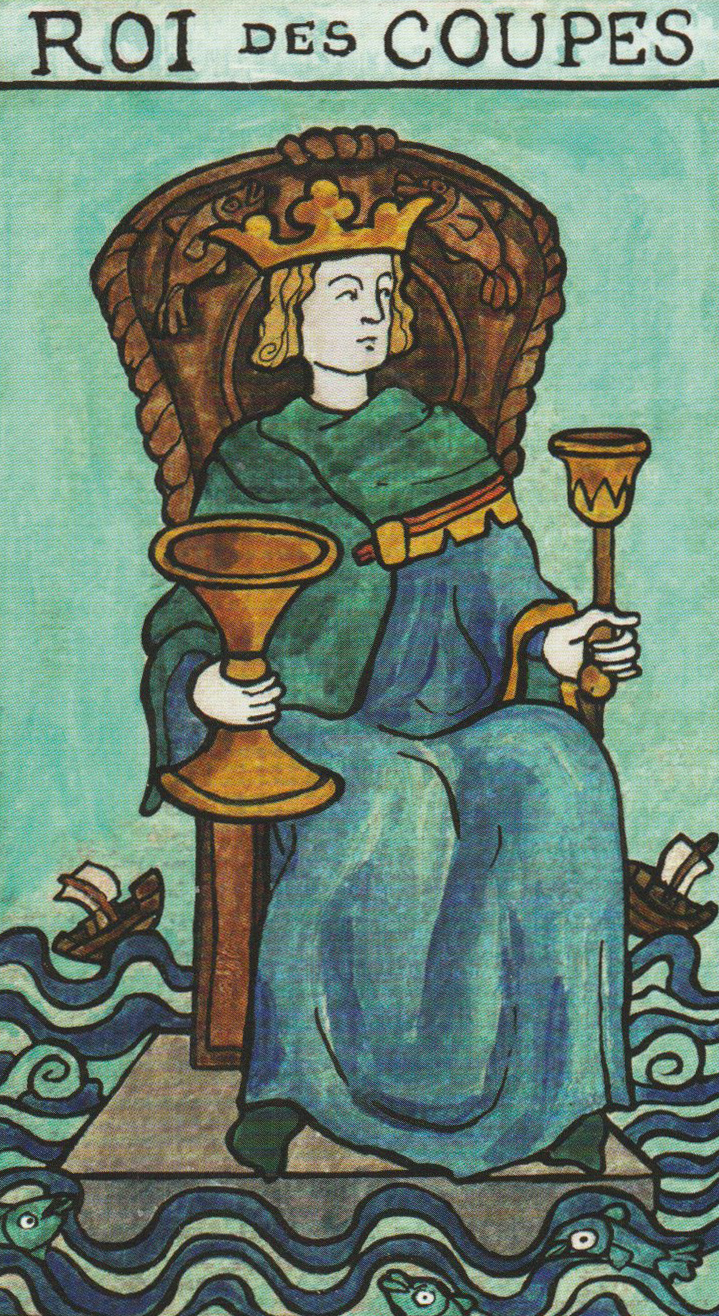 Signification des 14 cartes de coupe du Tarot de marseille