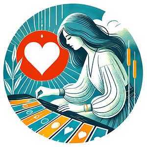 tirage en croix, tirage tarots en croix sentimental gratuit, tirage tarot domaine sentimental et familial 