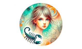 Bébé et enfant scorpion