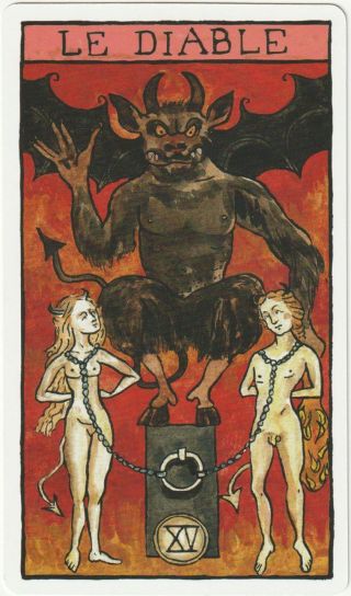 tarot psychologique diable
