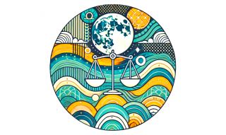 La lune en balance en thème natal