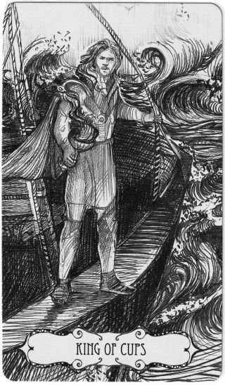 tarot psychologique roi coupe