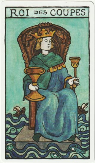 tarot psychologique roi coupe