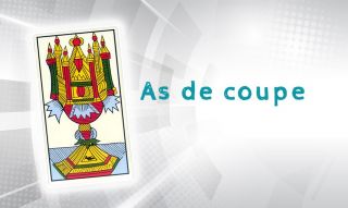 L'as de coupe du tarot de marseille