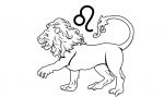 Le signe astrologique du lion
